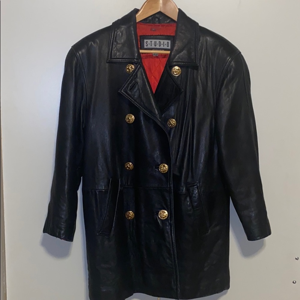 Vintage Siena Studio Leather Jacket